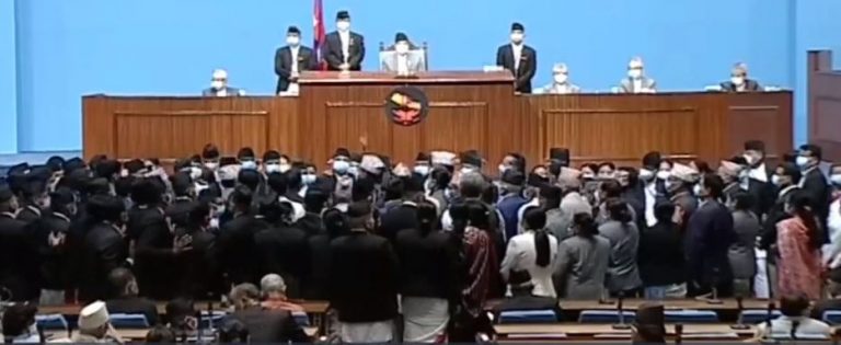 प्रतिनिधिसभाको बैठक फेरि १५ मिनेटका लागि स्थगित