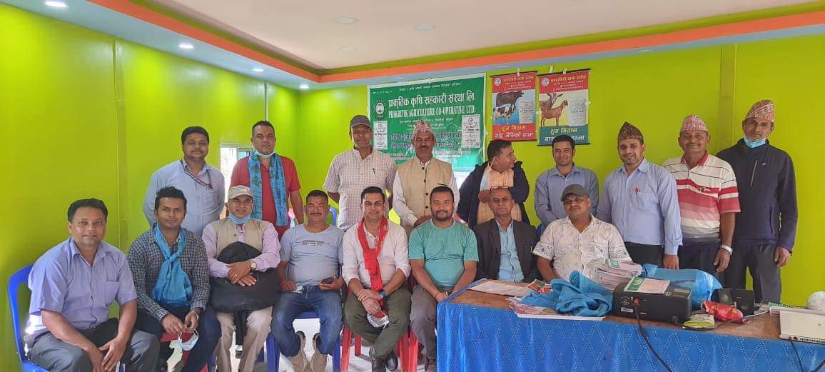 कृर्षकहरूका लागि एक दिने अभिमुखीकरण तालिम सम्पन्न
