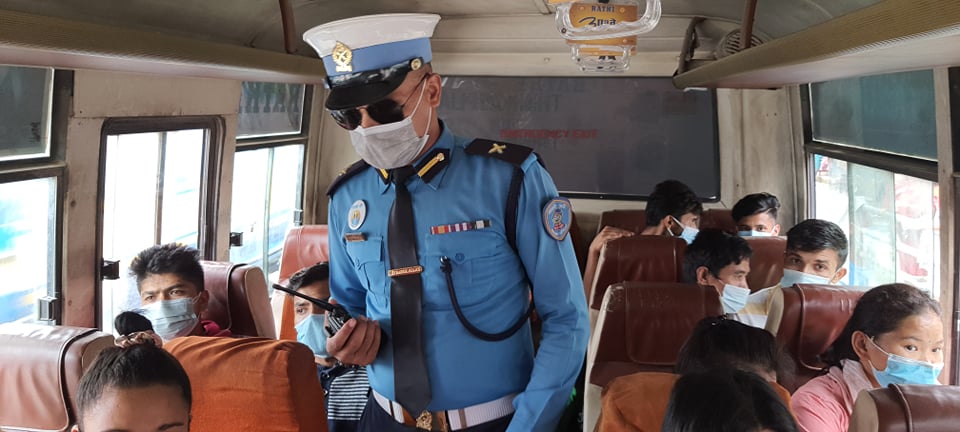 मनमपरी भाडामा कडाई गर्दे कोटेश्वर ट्रफिक प्रभाग