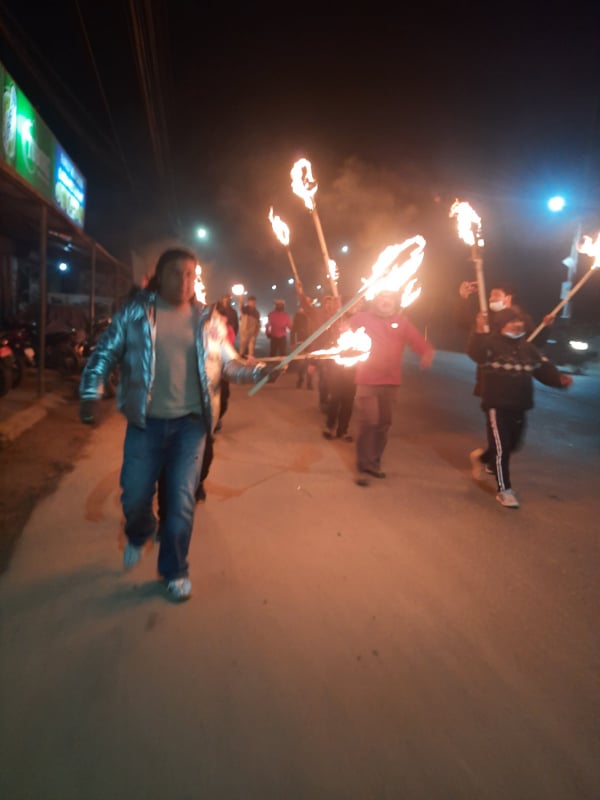 एमसीसीको विरोधमा चन्द्रागिरिमा जनमोर्चा र नेकपा एकीकृत समाजवादीले निकाल्यो राँके जुलुस