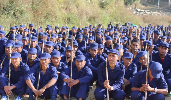 म्यादी प्रहरीमा भर्ना खुल्यो, १ लाख जनशक्ति माग