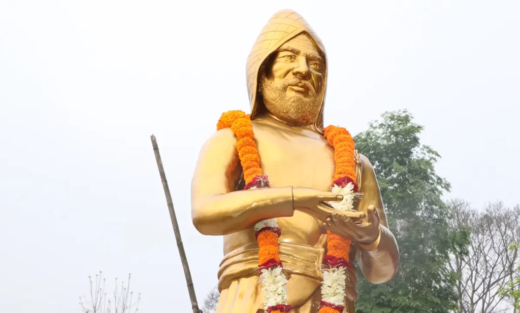 बाडभञ्ज्याङमा बिसे नगर्चीको शालिक निर्माण