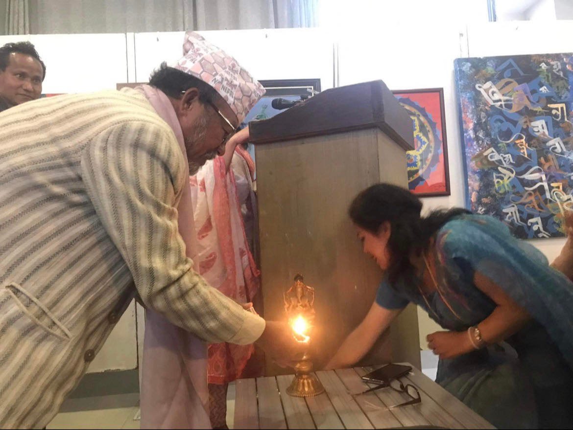 ठमेलमा सप्ताहव्यापी कला प्रदर्शनी सुरु