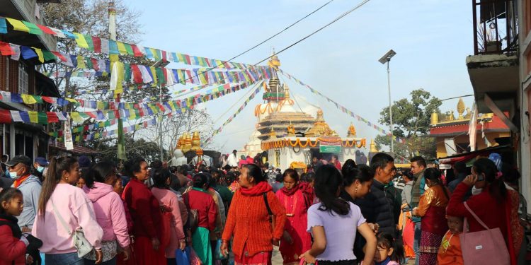 ऐतिहासिक नमोबुद्ध जात्रा : ‘पितृ’का सम्झनामा दीप प्रज्ज्वलन गरिने