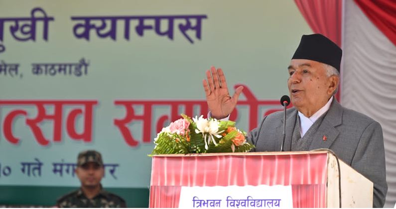 गाउँ रित्तिदै गएकामा राष्ट्रपति पौडेल चिन्तित