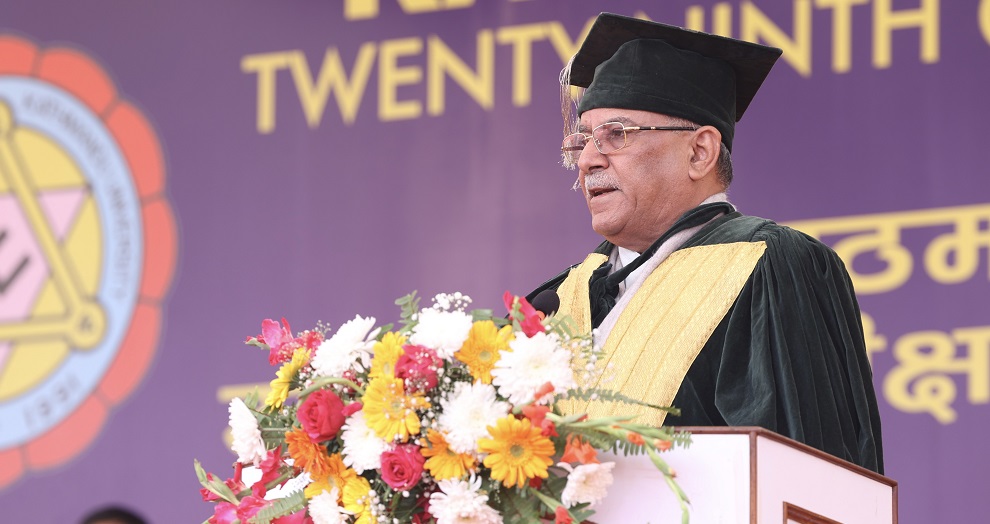 जलवायु परिवर्तनसम्बन्धी खोज–अनुसन्धान गर्न प्रधानमन्त्री दाहालको आग्रह