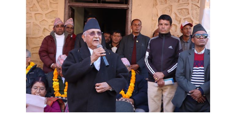 अब राजनीतिक दल विकास निर्माणमा लाग्नुपर्छ : अध्यक्ष ओली