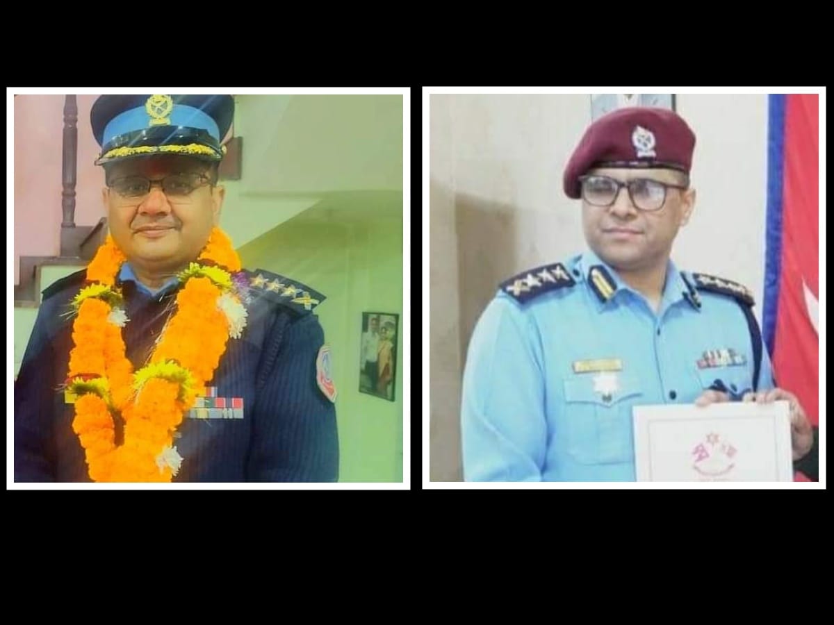 नेपाल प्रहरीका एसएसपीको सरुवा : काठमाडौंमा रजौरे, अपराध कार्यालयमा भट्टराई