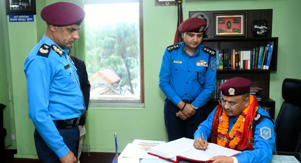एआईजी थापालाई निमित्त आईजीपीको जिम्मेवारी
