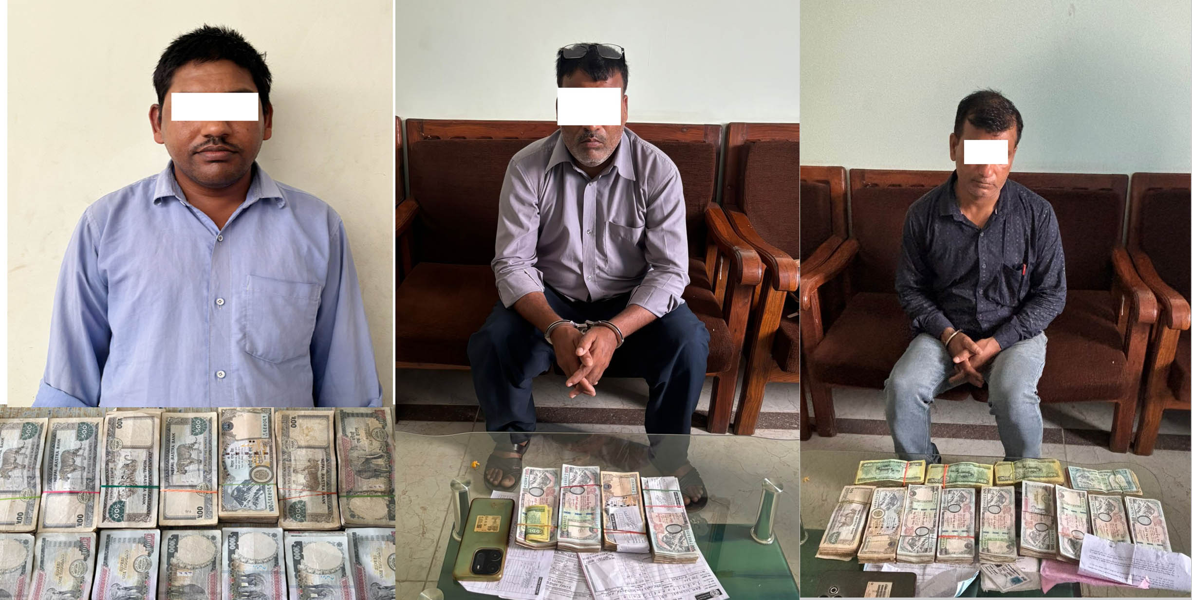हुण्डी कारोबार गर्ने तीनजना रुपन्देहीबाट पक्राउ
