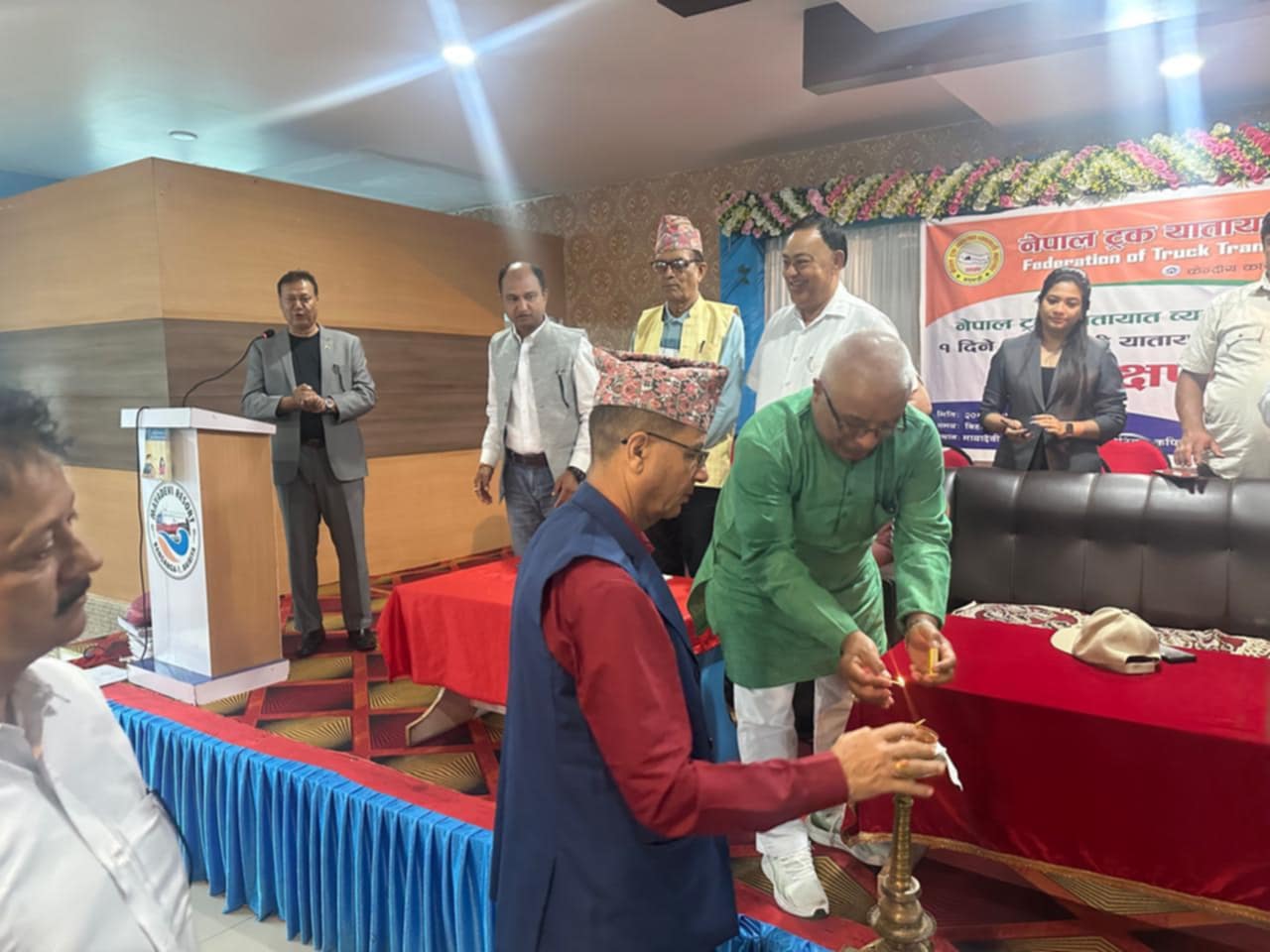 सम्पर्क, पारदर्शिता र प्रविधिको समायोजनमार्फत ट्रक व्यवसायमा सुधार गर्ने महासंघको प्रतिबद्धता