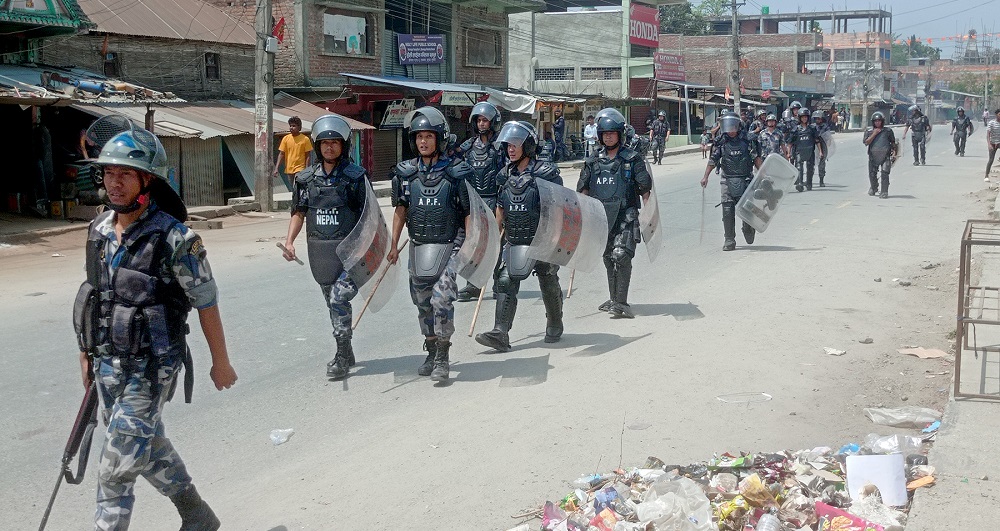 सीमा क्षेत्रमा सशस्त्र प्रहरी बलद्वारा उच्च सतर्कता