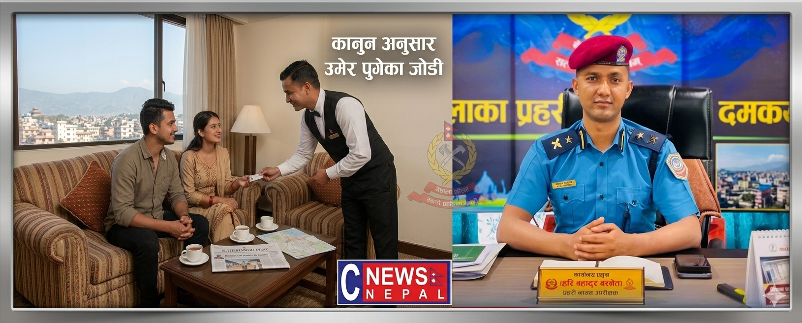 उमेर पुगेका जोडीलाई होटलमा बस्न रोक छैन, तर कानुन मिचे कडा कारबाही: डिएसपी बस्नेत